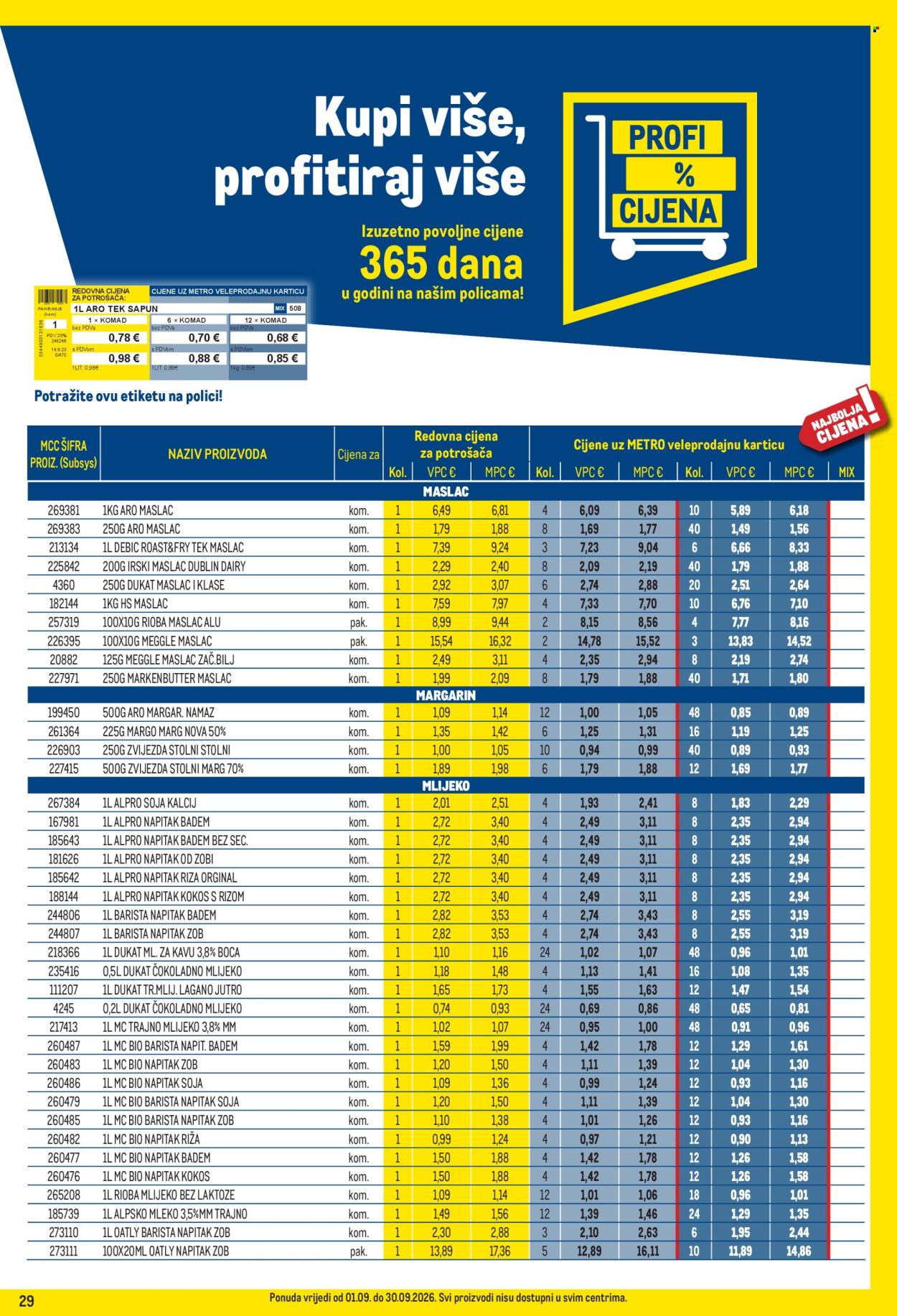 Metro katalog - 01.09.2026. - 30.09.2026. Stranica 29