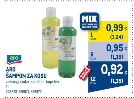 ARO ŠAMPON ZA KOSU