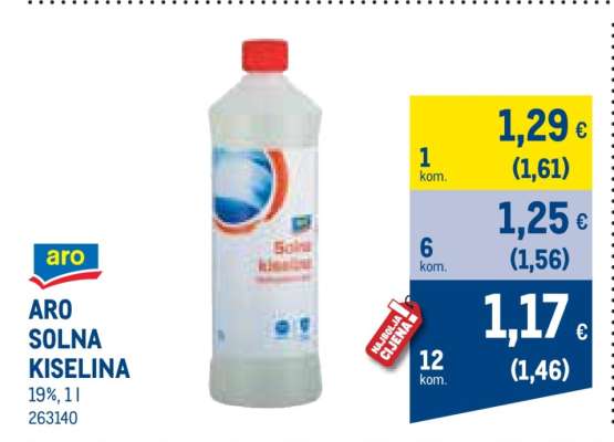 ARO SOLNA KISELINA