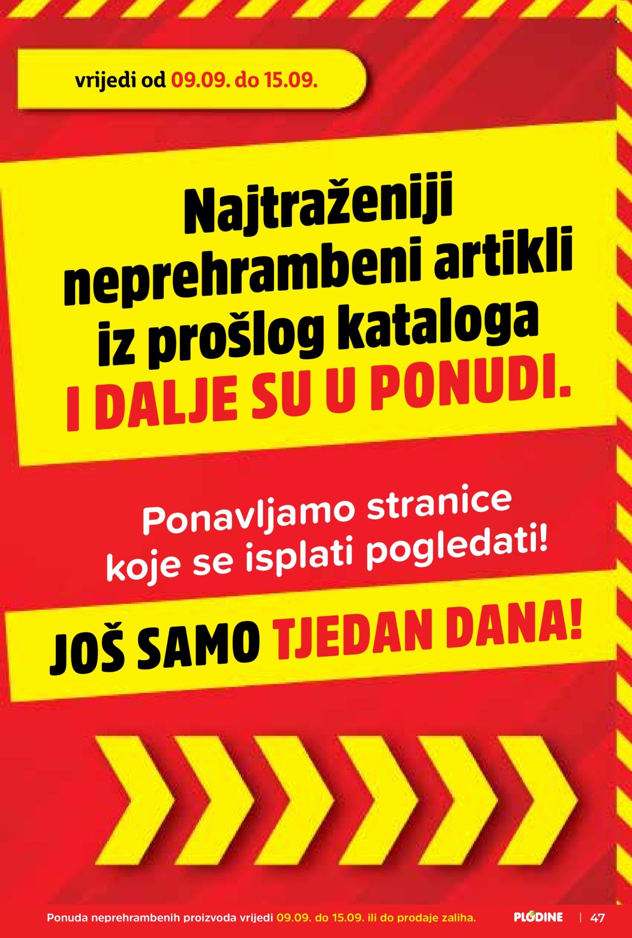 Plodine katalog - 09.09.2026. - 15.09.2026. Stranica 47