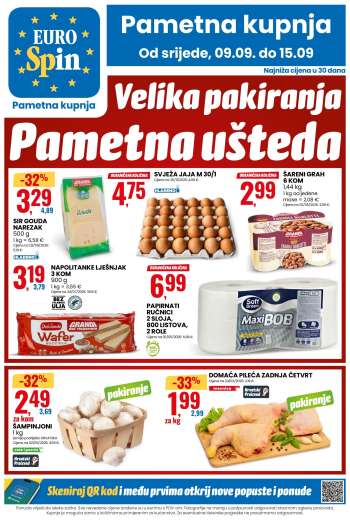 Eurospin katalog - 09.09.2026. - 15.09.2026.