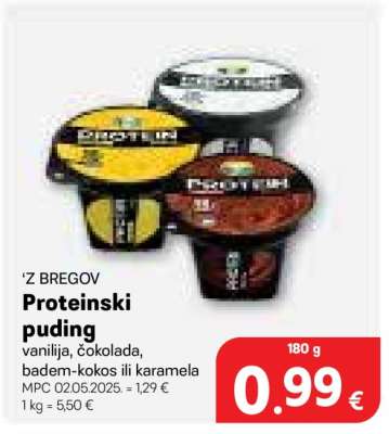 'Z BREGOV PROTEINSKI PUDING