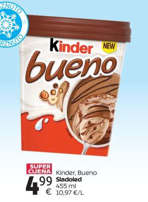 KINDER BUENO Sladoled