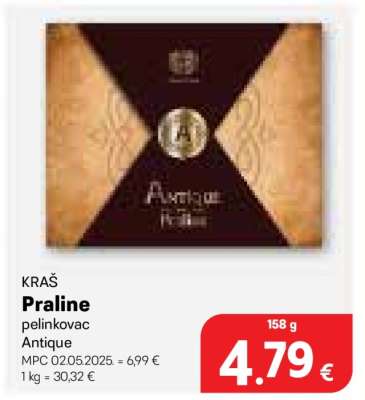 KRAŠ Praline pelinkovac Antique