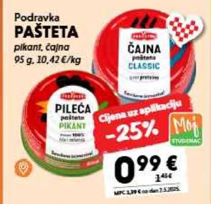 PODRAVKA PAŠTETA