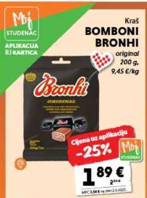 KRAŠ BOMBONI BRONHI