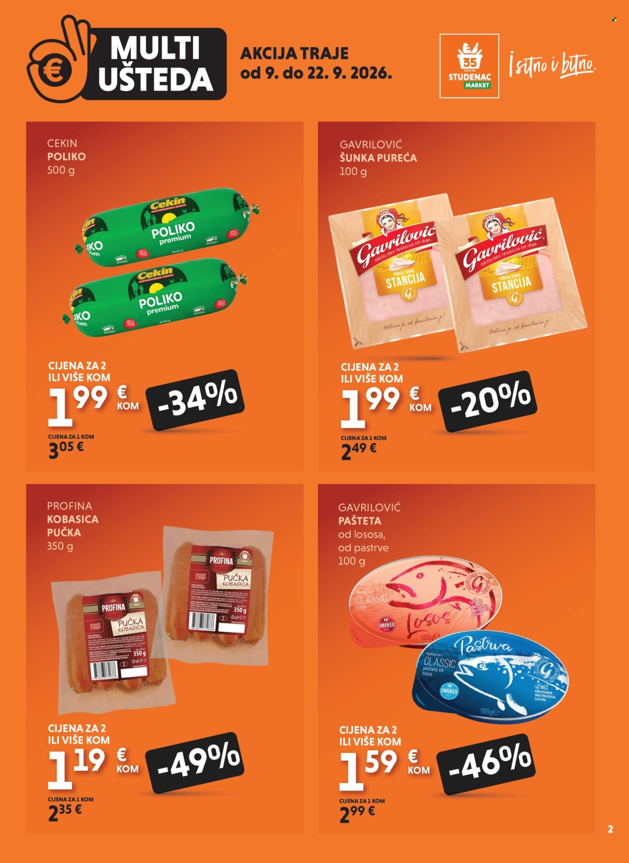 Studenac katalog - 09.09.2026. - 22.09.2026. Stranica 2