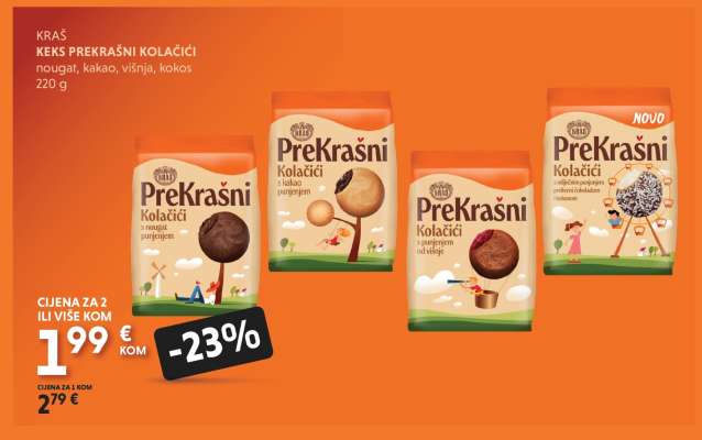 Kraš KEKS PREKRAŠNI KOLAČIĆI