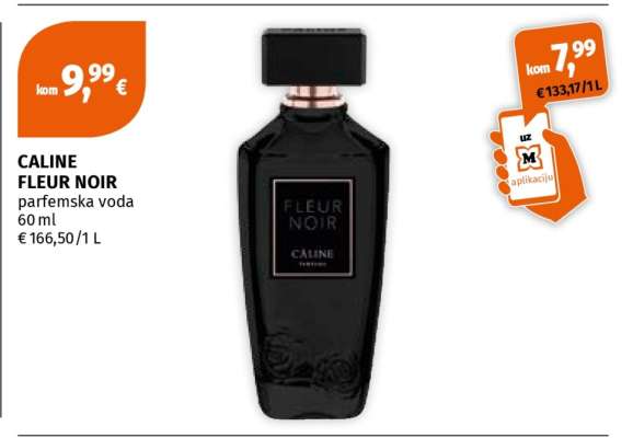 CALINE FLEUR NOIR