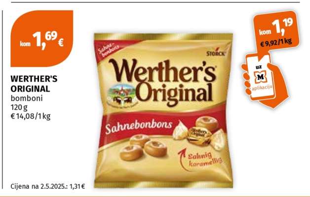 WERTHER`S ORIGINAL Bomboni