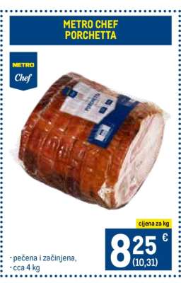 METRO CHEF PORCHETTA