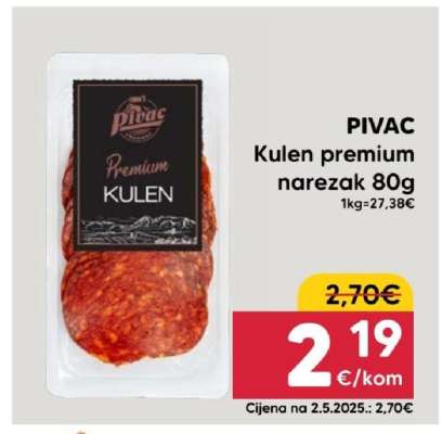 PIVAC Kulen premium narezak 80g