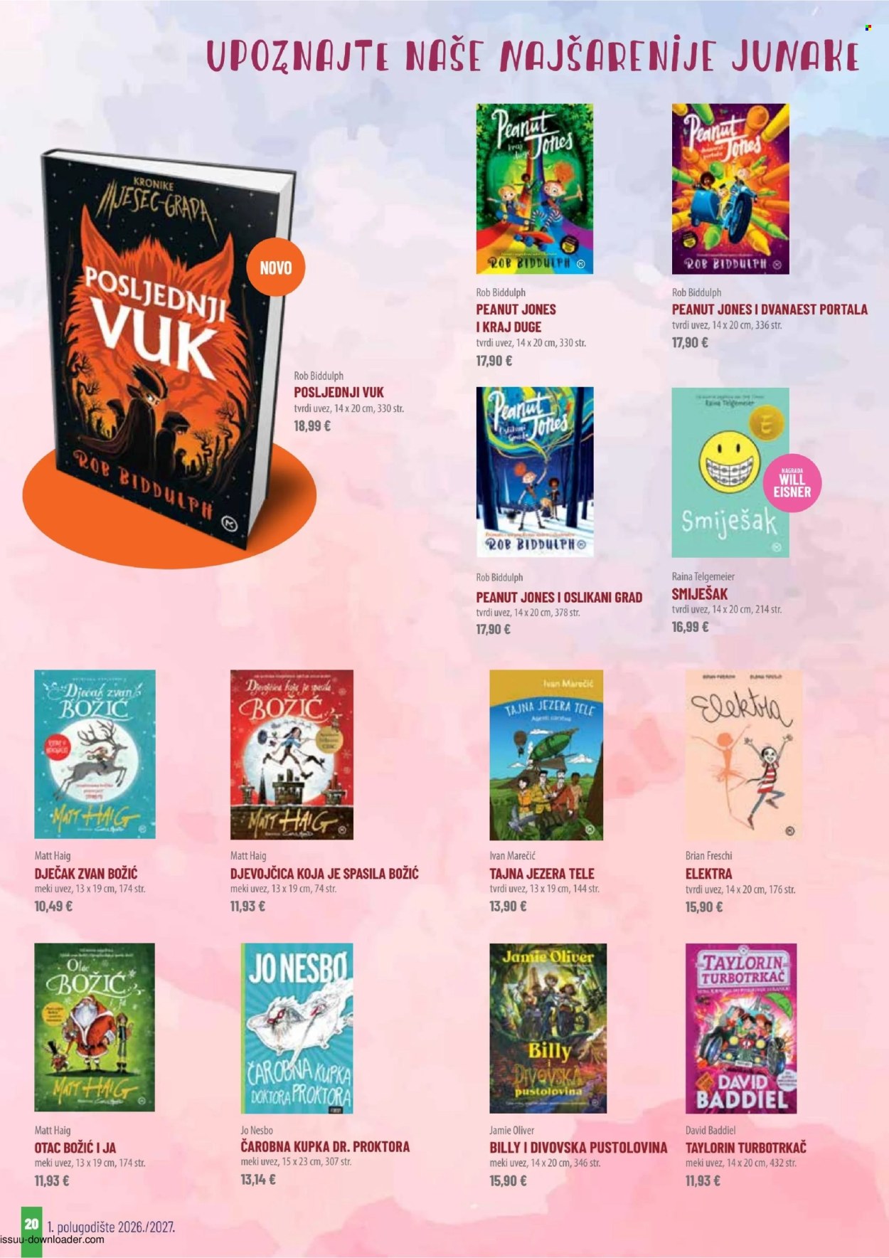 Leták Svijet knjige. Strana 20