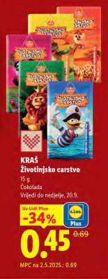 KRAŠ Životinjsko carstvo