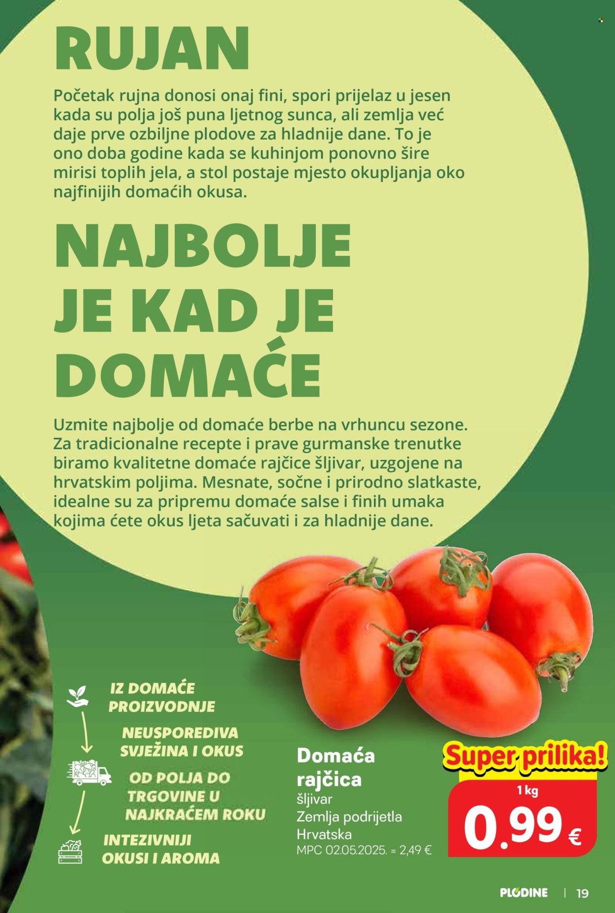 Plodine katalog - 16.09.2026. - 22.09.2026. Stranica 19