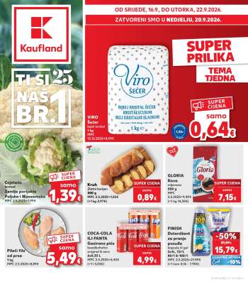 Kaufland katalog - 16.09.2026. - 22.09.2026.