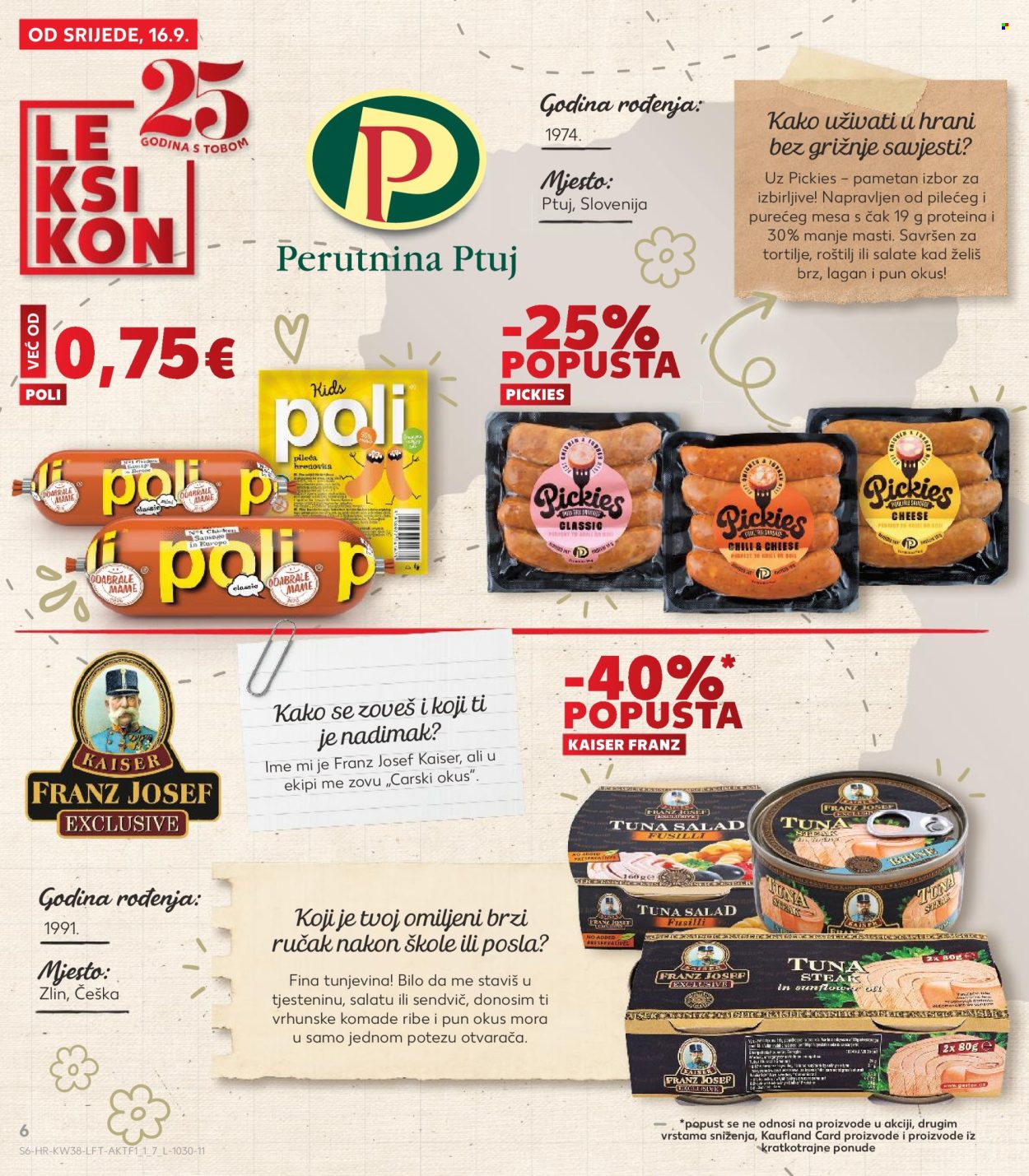 Kaufland katalog - 16.09.2026. - 22.09.2026. Stranica 6