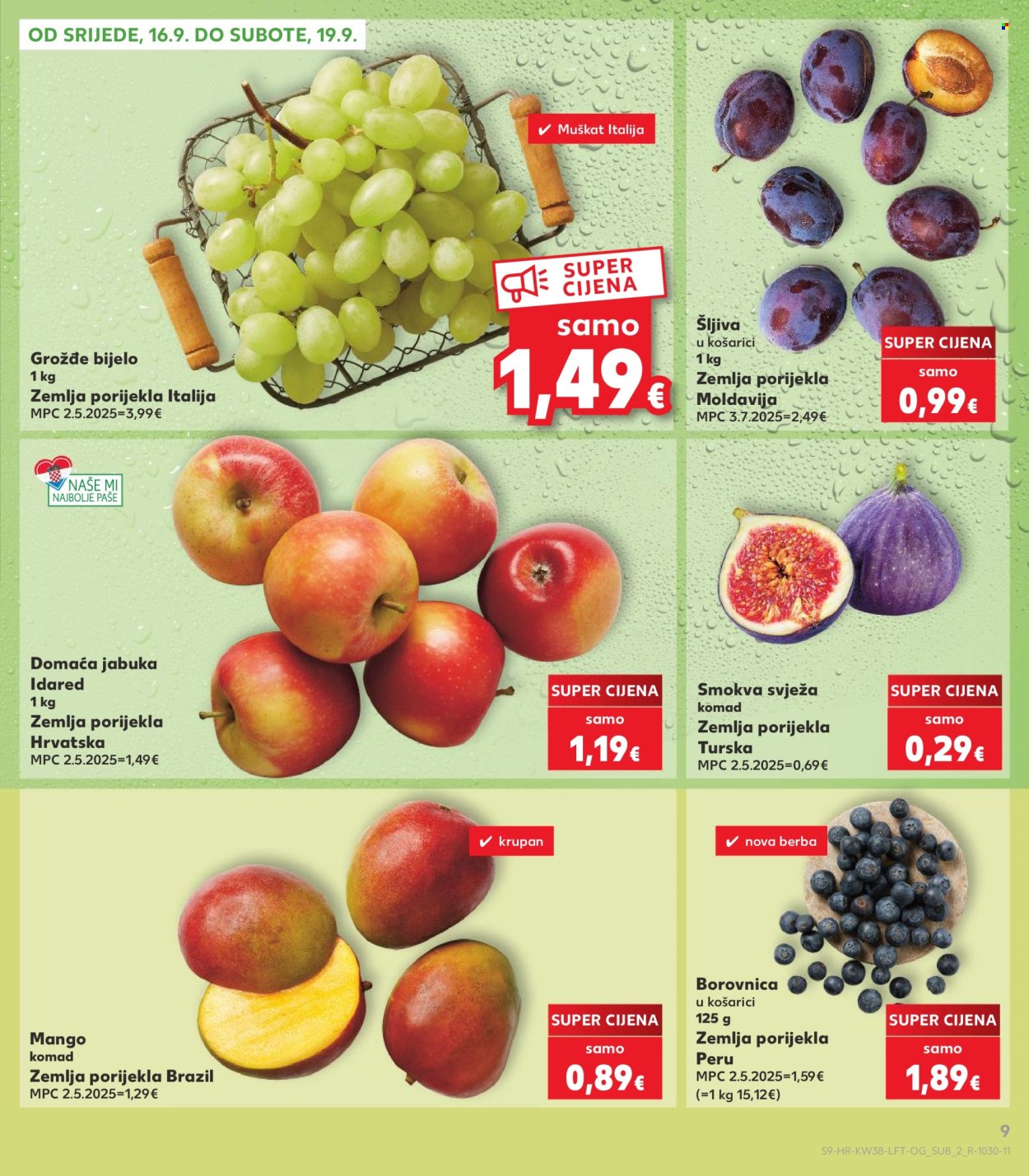 Kaufland katalog - 16.09.2026. - 22.09.2026. Stranica 9