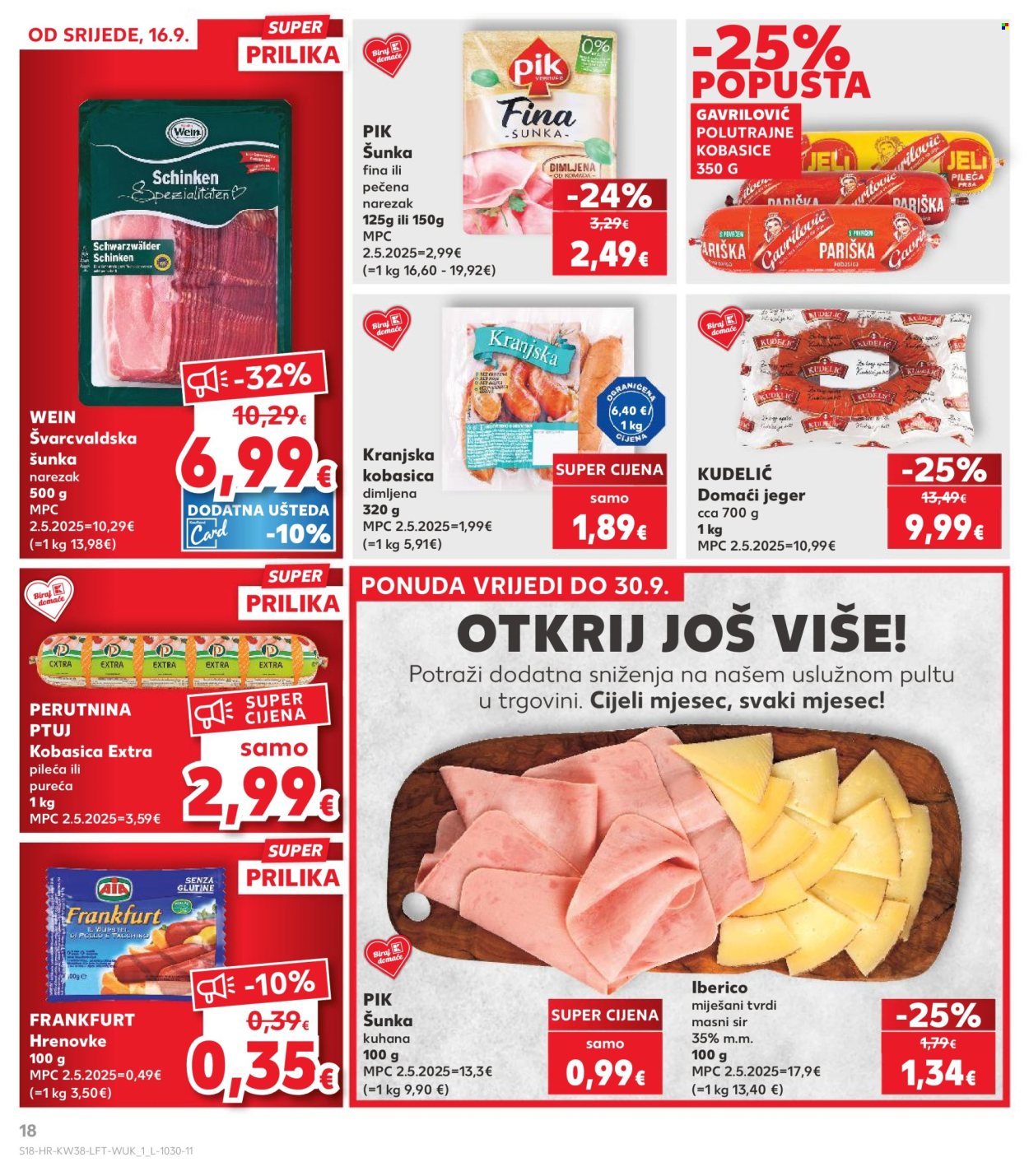 Kaufland katalog - 16.09.2026. - 22.09.2026. Stranica 18