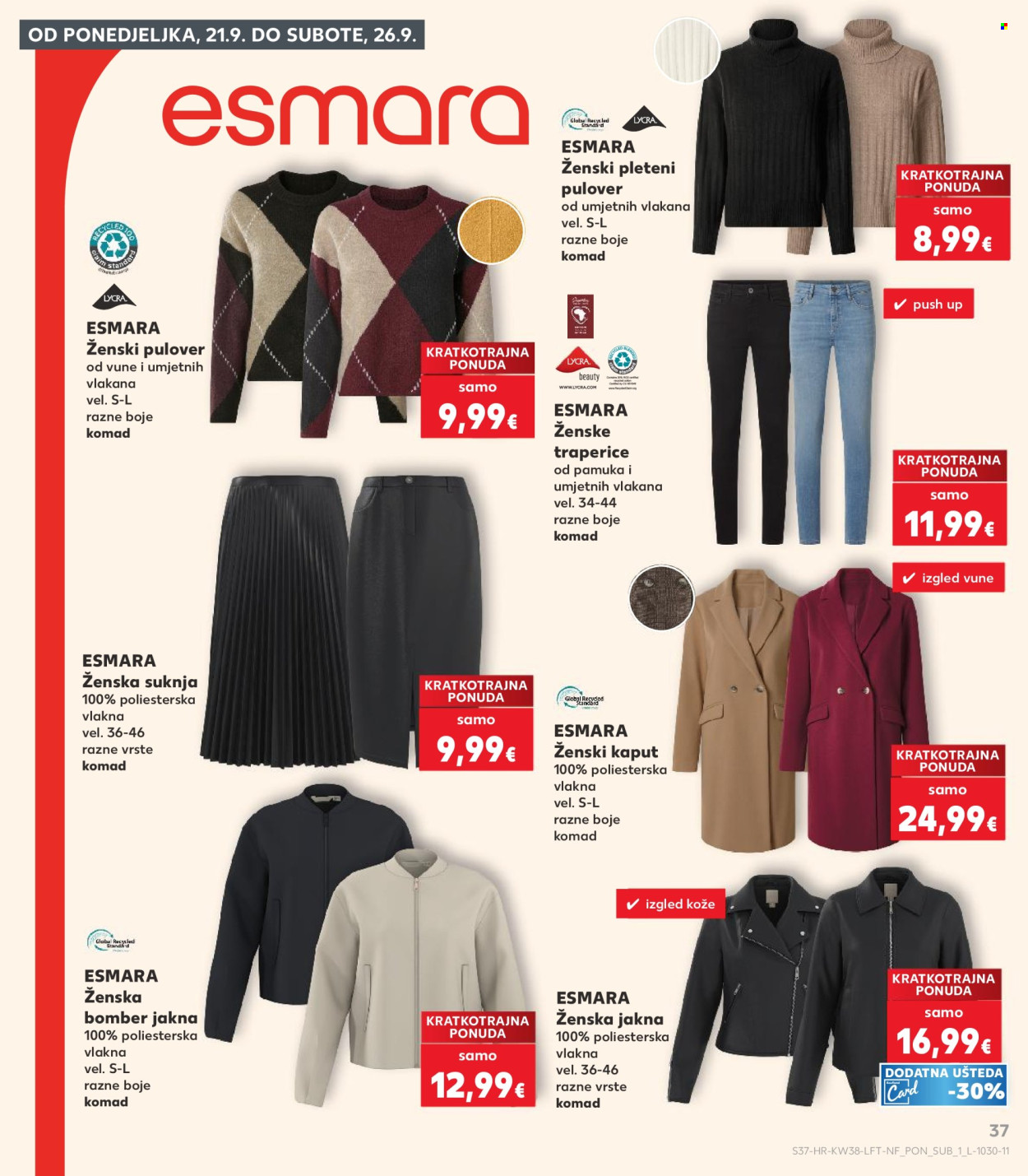 Kaufland katalog - 16.09.2026. - 22.09.2026. Stranica 37