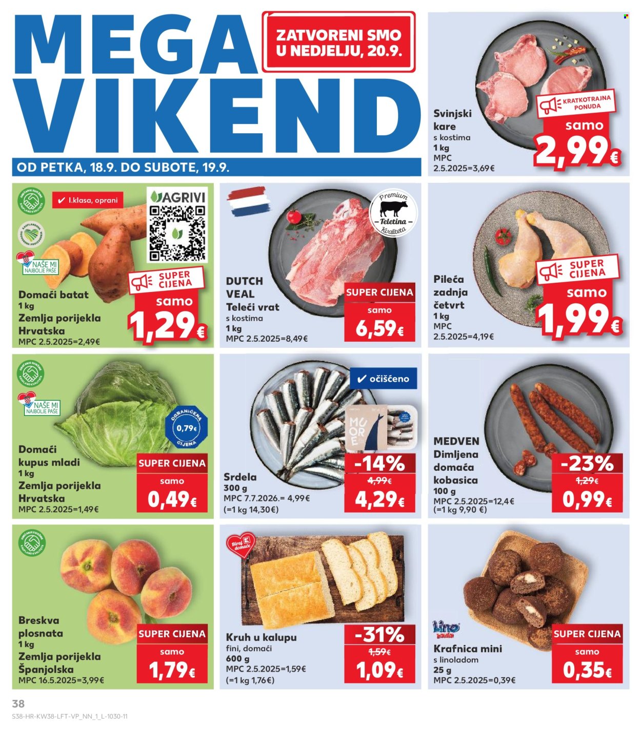 Kaufland katalog - 16.09.2026. - 22.09.2026. Stranica 38