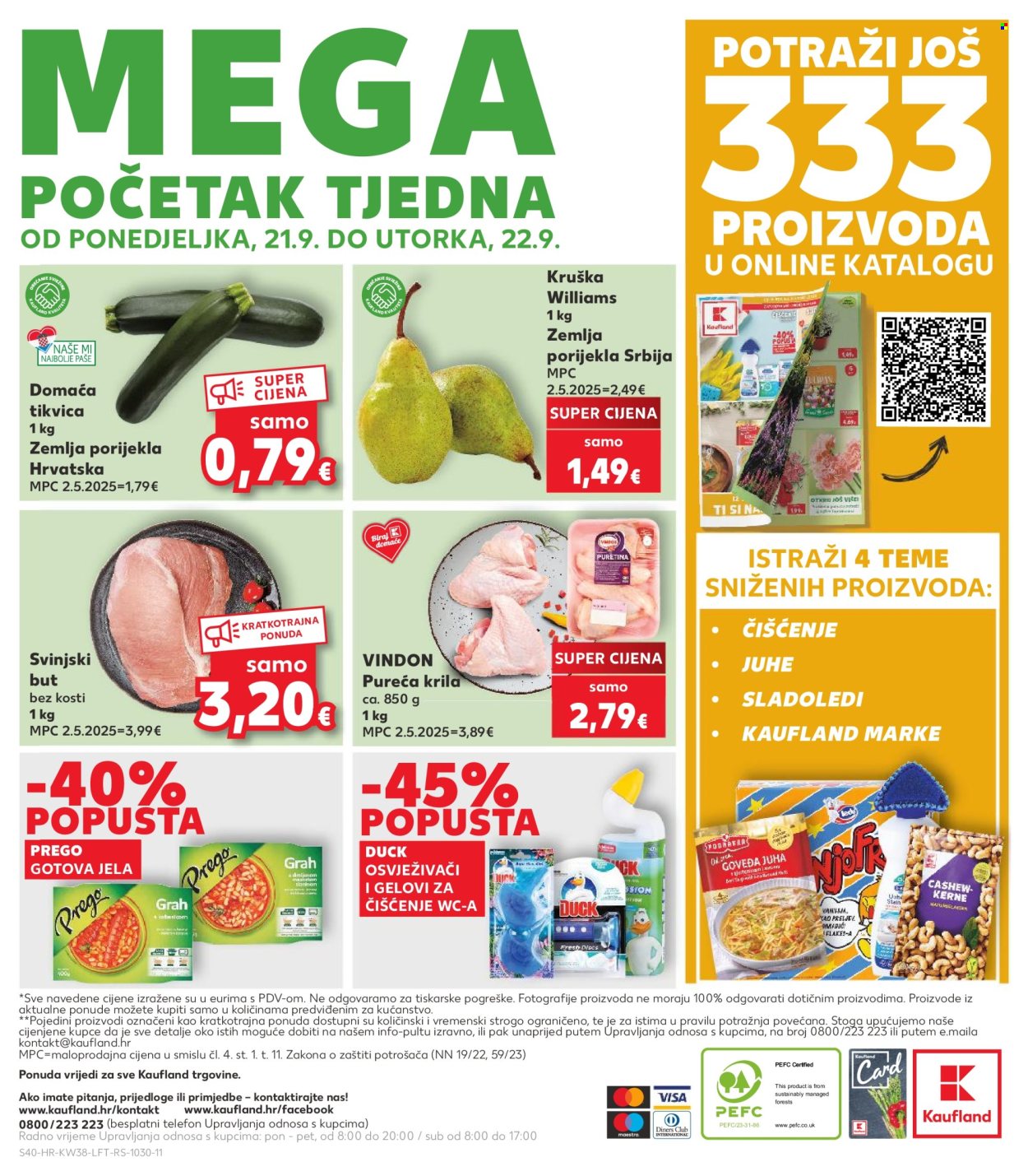 Kaufland katalog - 16.09.2026. - 22.09.2026. Stranica 40