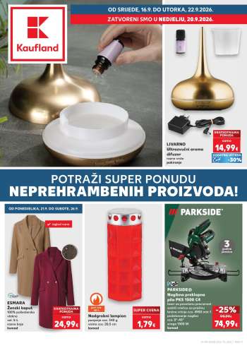 Kaufland katalog - 16.09.2026. - 22.09.2026.