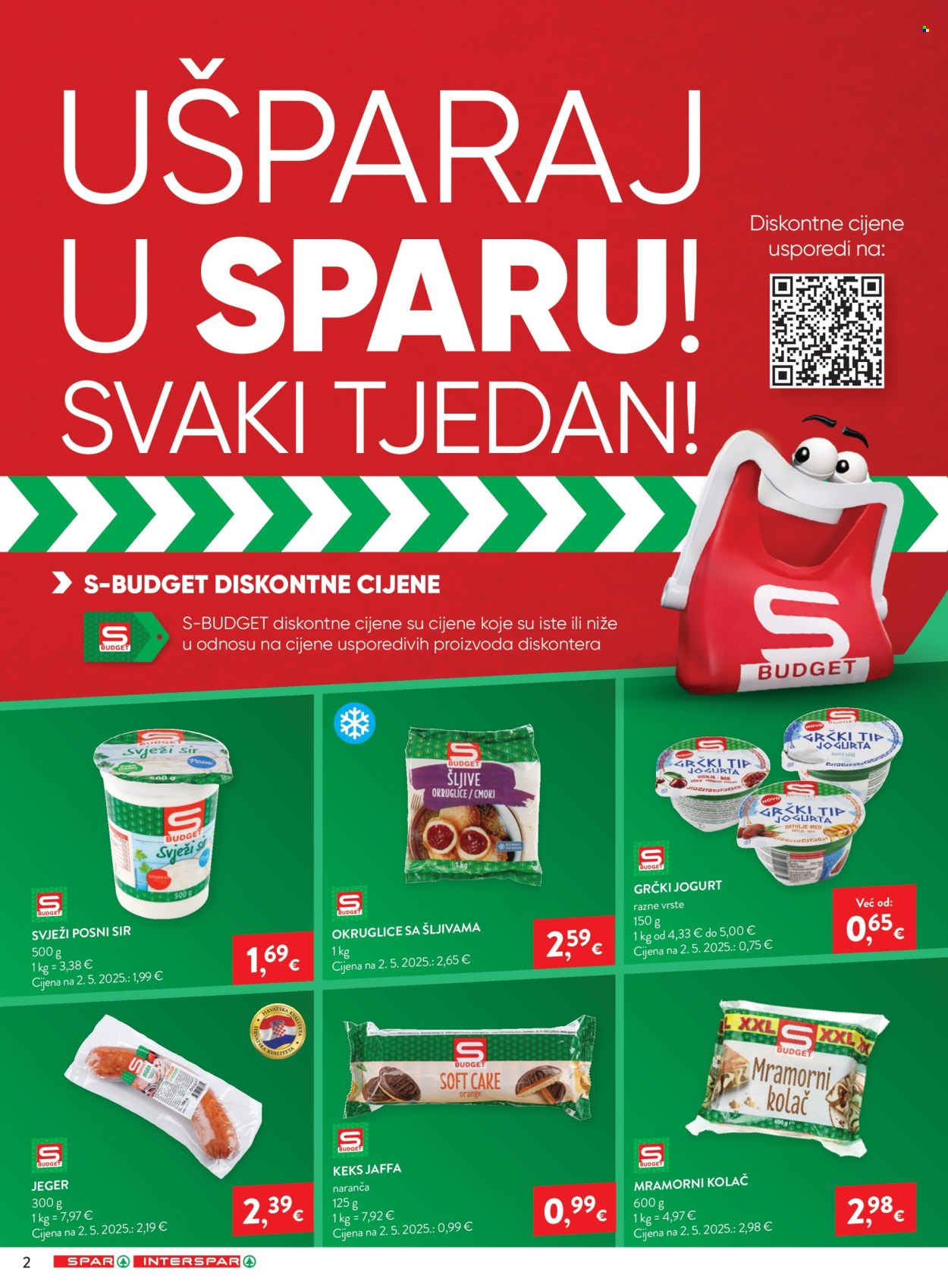 INTERSPAR katalog - 16.09.2026. - 22.09.2026. Stranica 2