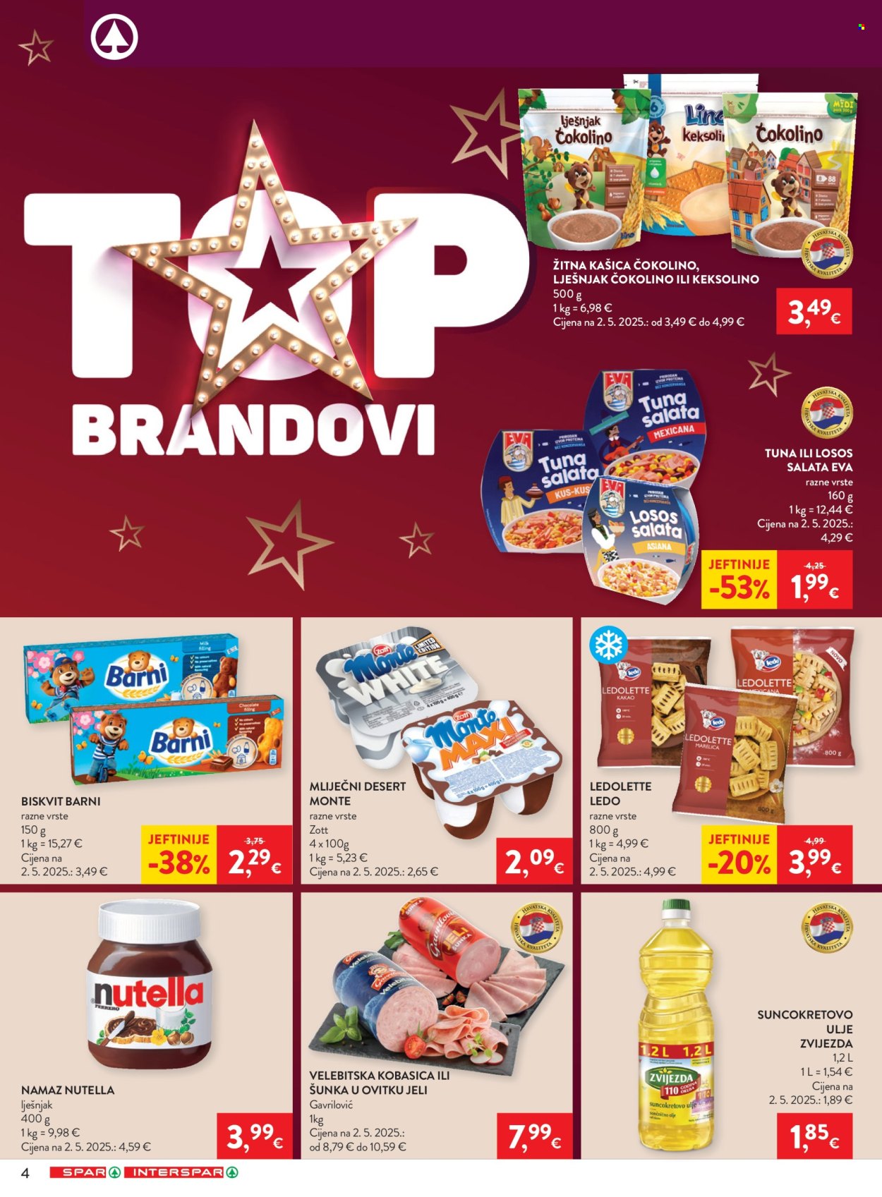 INTERSPAR katalog - 16.09.2026. - 22.09.2026. Stranica 4