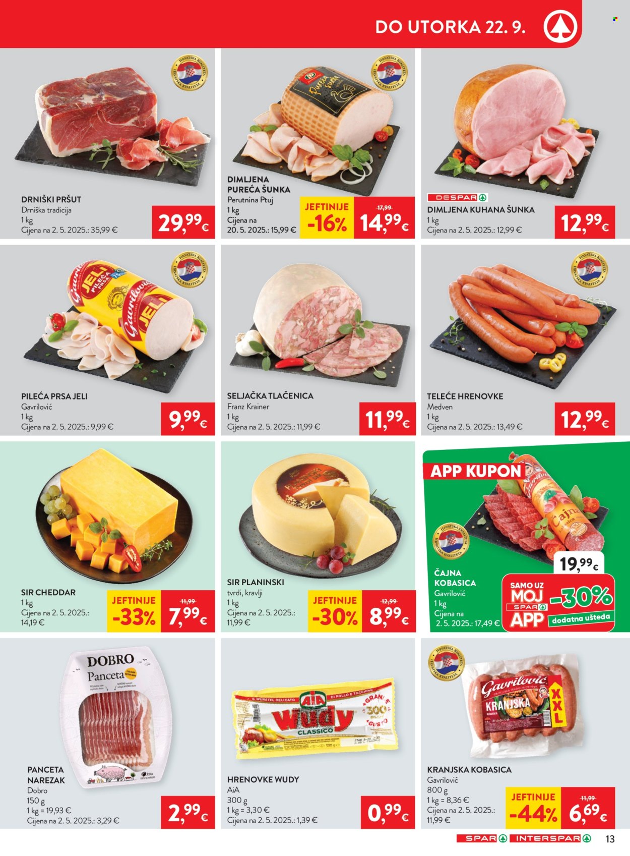 INTERSPAR katalog - 16.09.2026. - 22.09.2026. Stranica 15