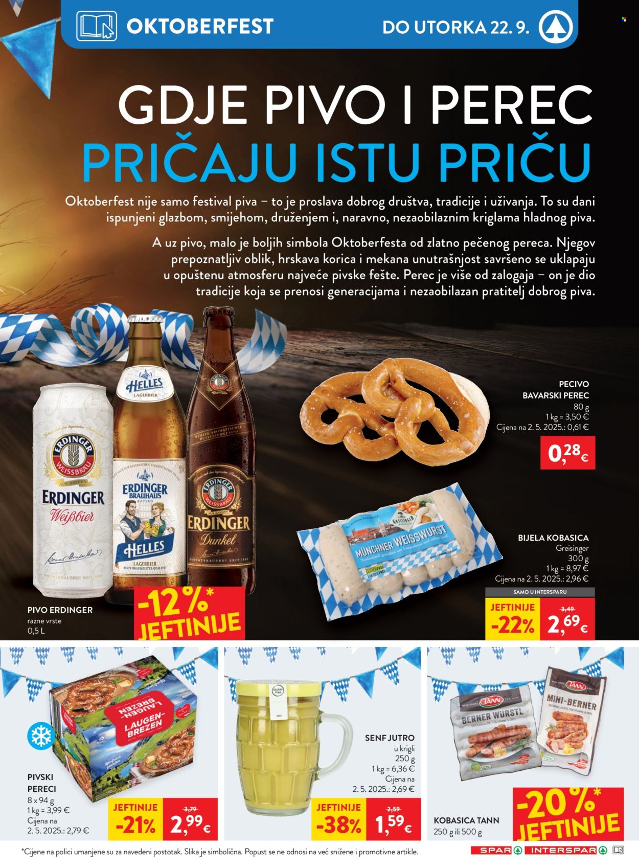 INTERSPAR katalog - 16.09.2026. - 22.09.2026. Stranica 31