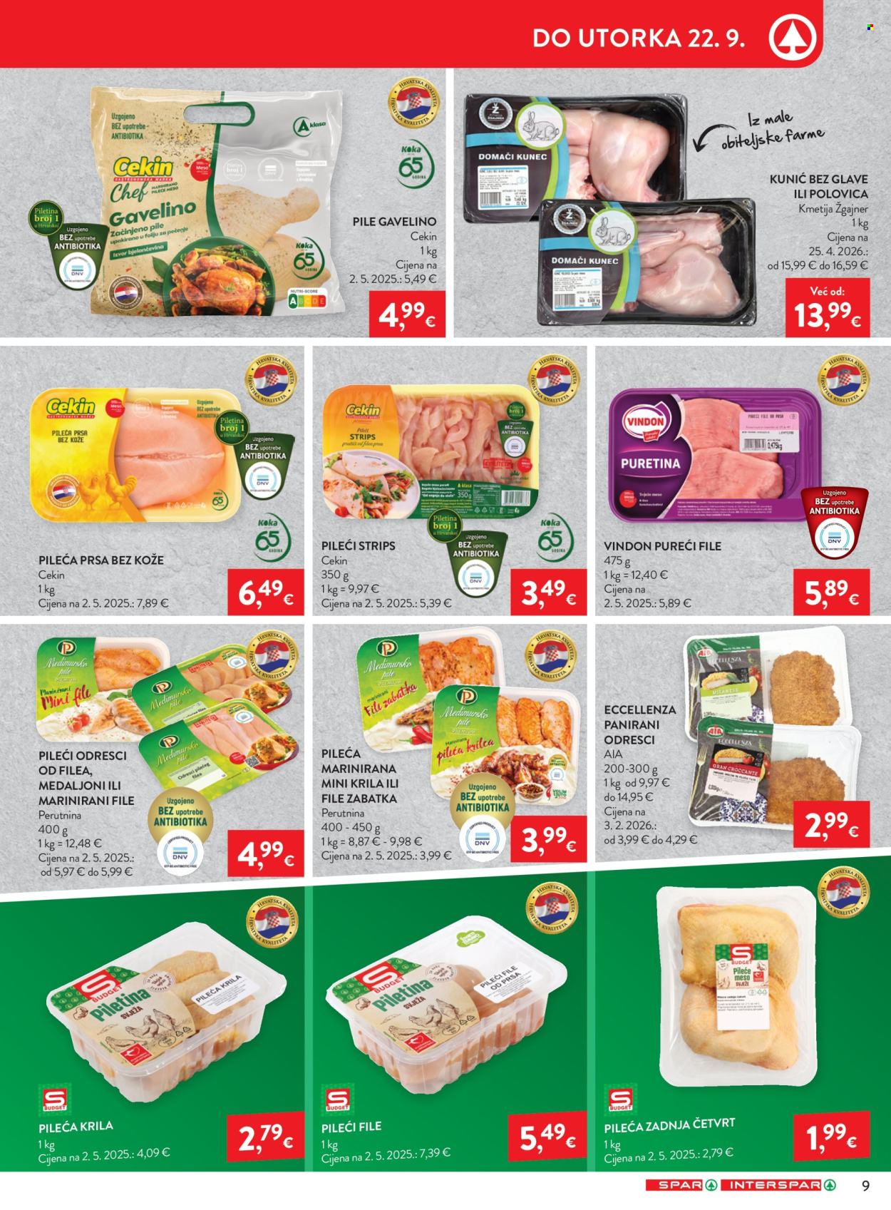 SPAR katalog - 16.09.2026. - 22.09.2026. Stranica 9