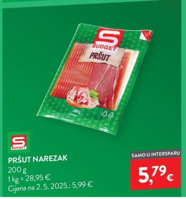 Pršut narezak