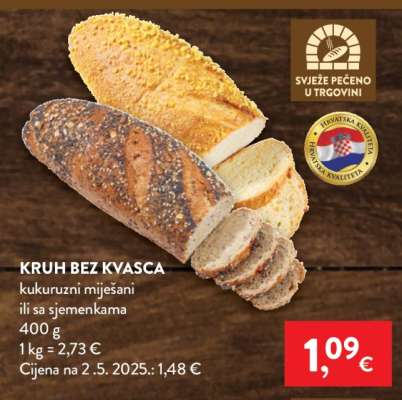 Kruh bez kvasca
