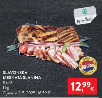 Slavonska mesnata slanina