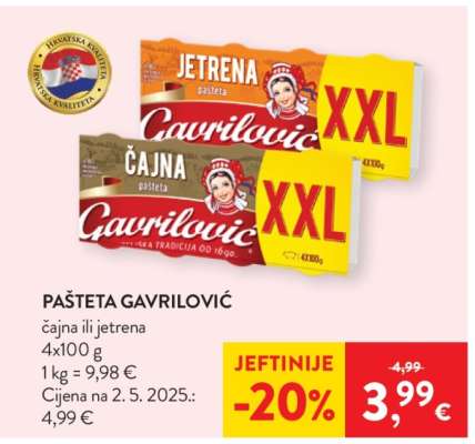 Pašteta Gavrilović