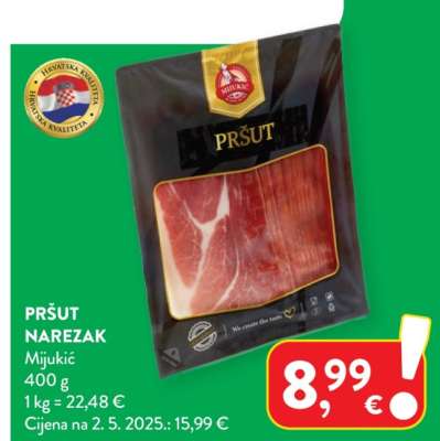 Pršut narezak