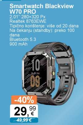 Smartwatch Blackview W70 PRO