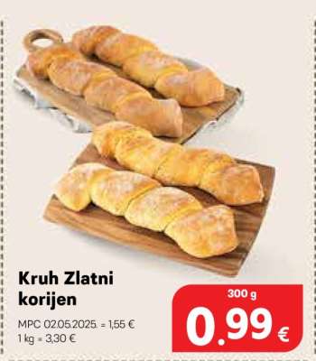 KRUH ZLATNI KORIJEN
