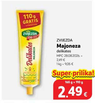 ZVIJEZDA MAJONEZA DELIKATES