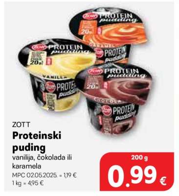 Proteinski puding