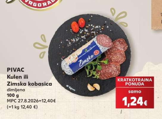 PIVAC Kulen ili Zimska kobasica