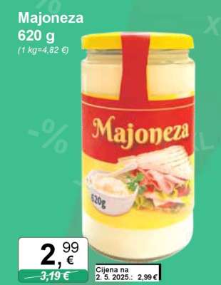 Majoneza 620 g