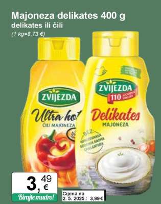 Majoneza delikates 400 g