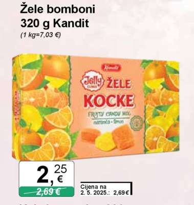 Žele bomboni, 320 g Kandit
