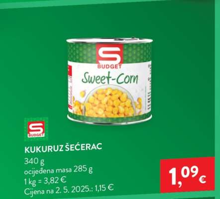 KUKURUZ ŠEĆERAC