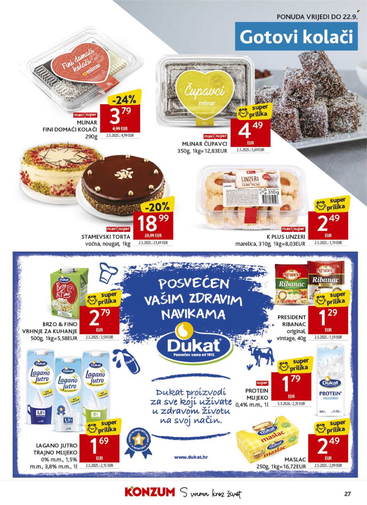 Konzum katalog - 16.09.2026. - 22.09.2026. Stranica 27
