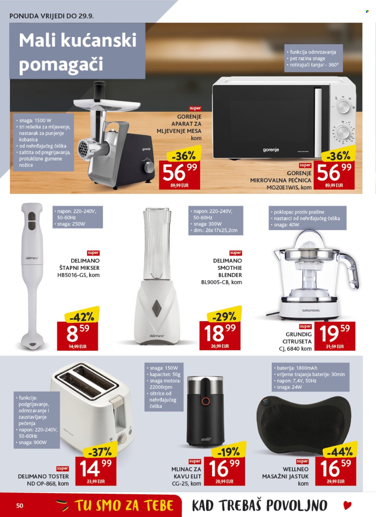 Konzum katalog - 16.09.2026. - 22.09.2026. Stranica 50