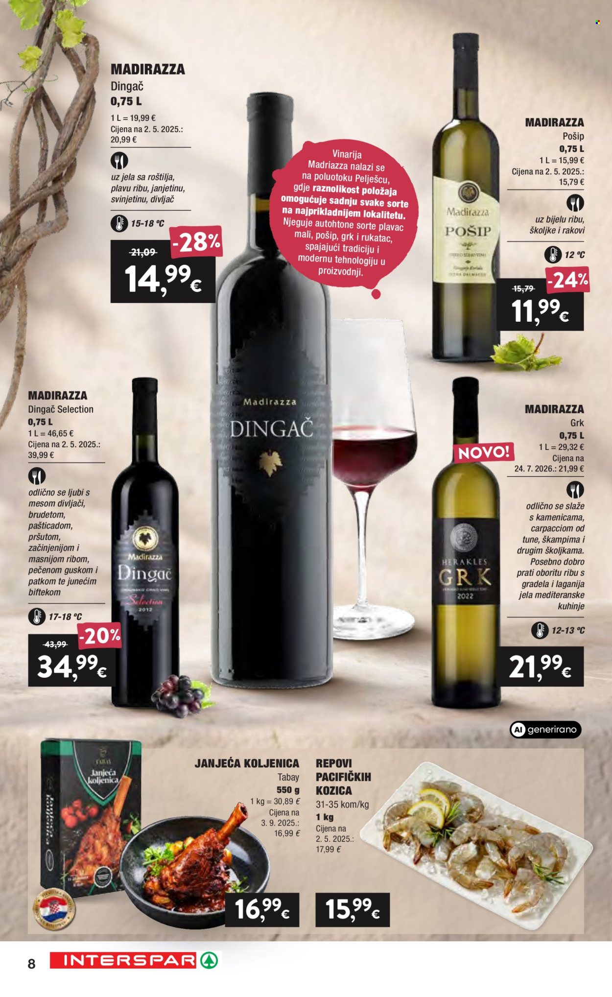 INTERSPAR katalog - 16.09.2026. - 06.10.2026. Stranica 8