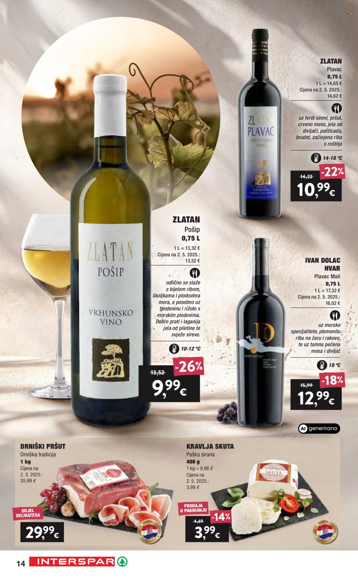 INTERSPAR katalog - 16.09.2026. - 06.10.2026. Stranica 14
